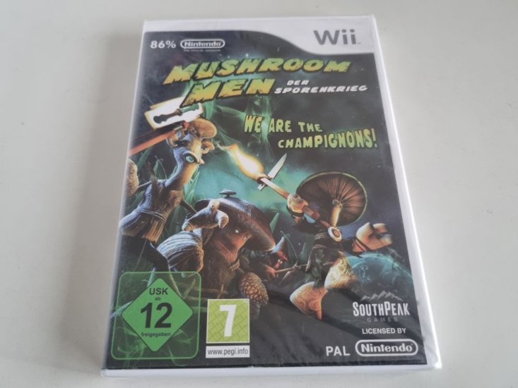 (Bild für) Wii Mushroom Men - Der Sporenkrieg EUR - zum Schließen ins Bild klicken