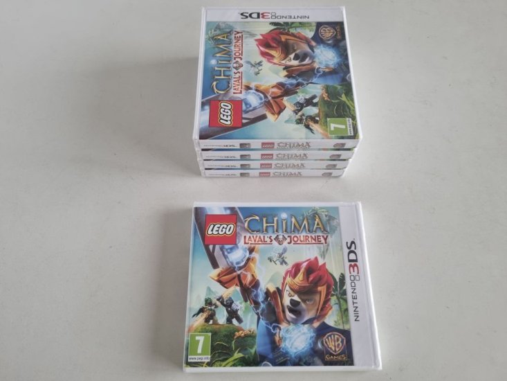 (Bild für) 3DS Lego Chima - Laval's Journey UKV - zum Schließen ins Bild klicken