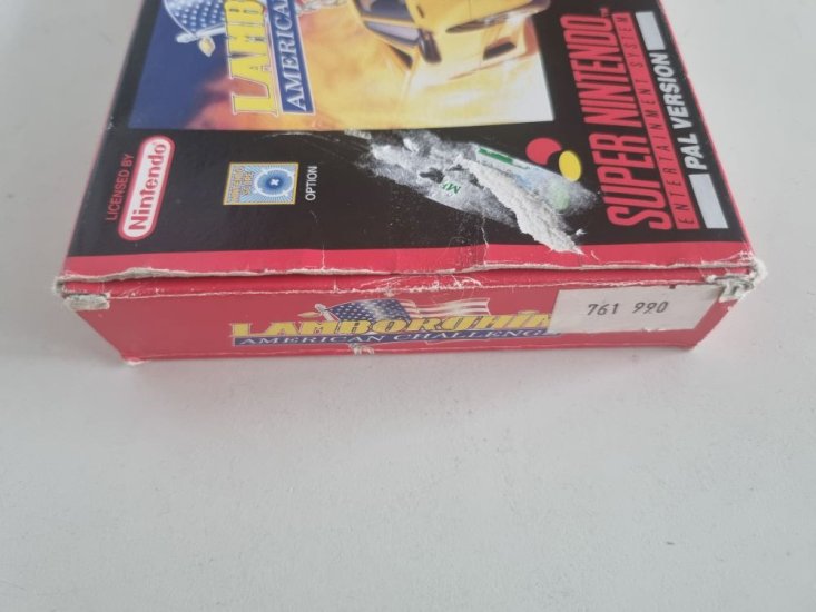 (Bild für) SNES Lamborghini - American Challenge FRG - zum Schließen ins Bild klicken