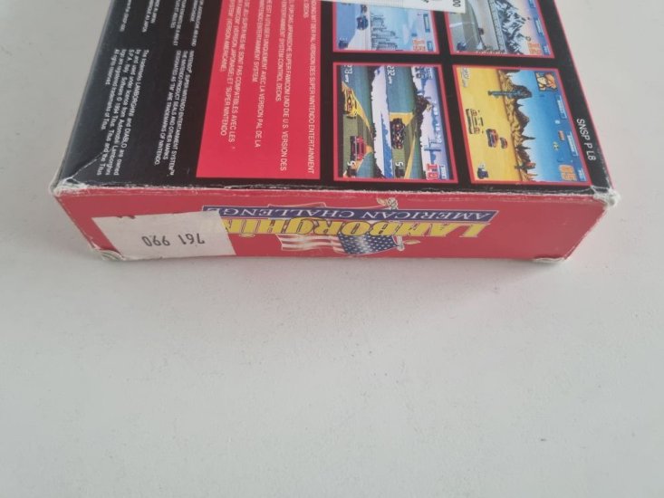 (Bild für) SNES Lamborghini - American Challenge FRG - zum Schließen ins Bild klicken