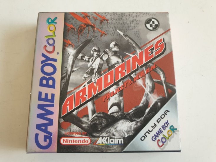 (Bild für) GBC Armorines Project S.W.A.R.M. EUR - zum Schließen ins Bild klicken