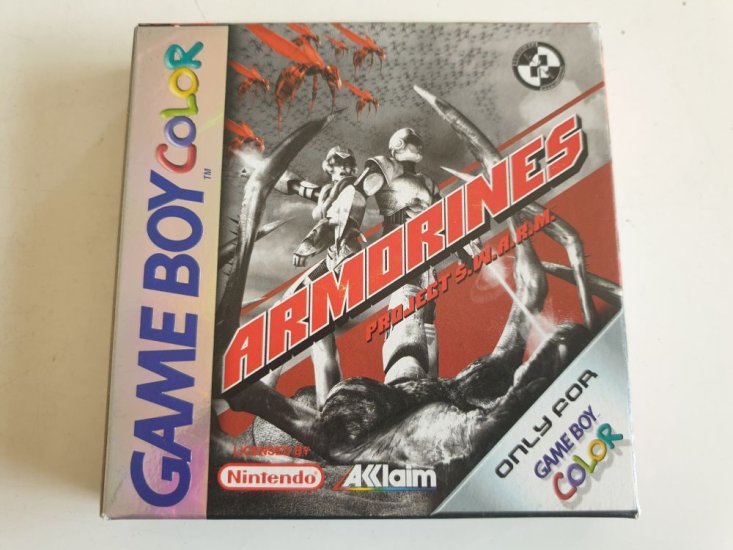 (Bild für) GBC Armorines Project S.W.A.R.M. EUR - zum Schließen ins Bild klicken