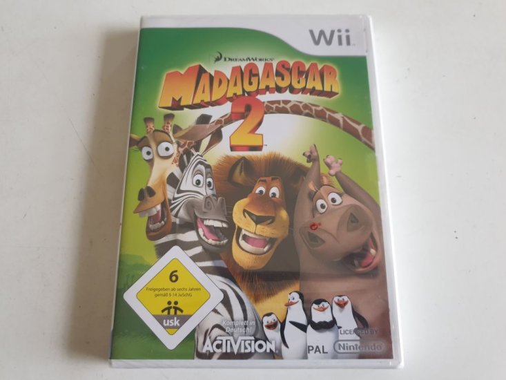(Bild für) Wii Madagascar 2 NOE - zum Schließen ins Bild klicken