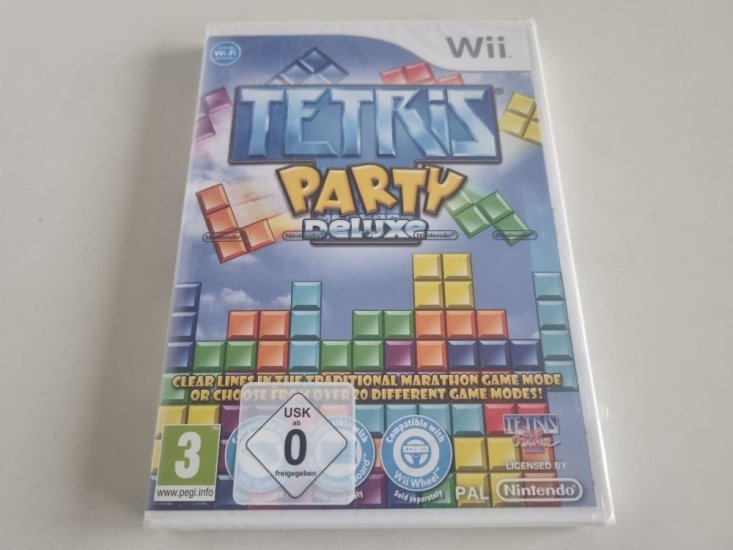 (Bild für) Wii Tetris Party Deluxe UKV - zum Schließen ins Bild klicken