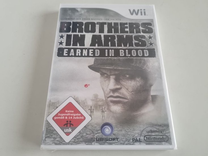 (Bild für) Wii Brothers in Arms - Earned in Blood NOE - zum Schließen ins Bild klicken