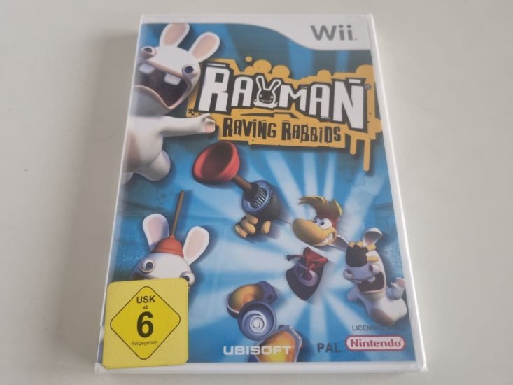 (Bild für) Wii Rayman - Raving Rabbids NOE - zum Schließen ins Bild klicken
