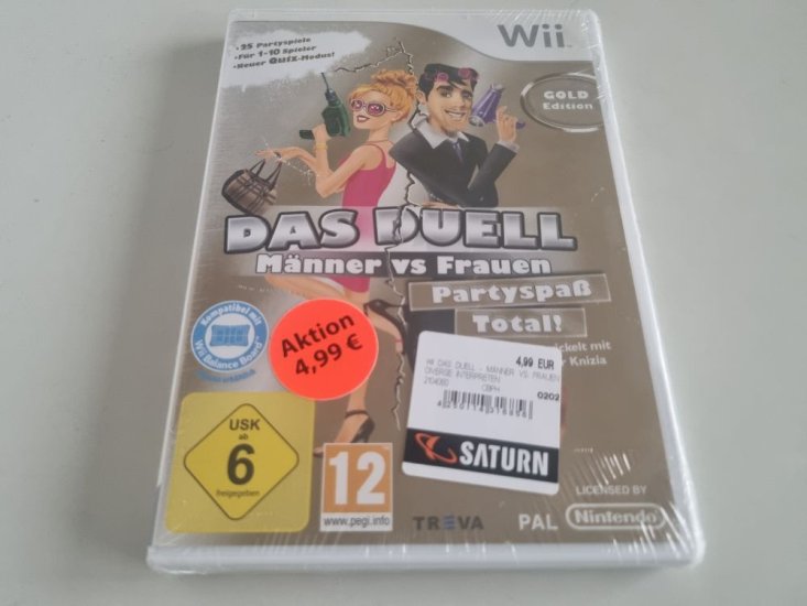 (Bild für) Wii Das Duell - Männer vs Frauen GER - zum Schließen ins Bild klicken