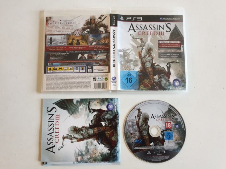 (Bild für) PS3 Assassin's Creed III Special Edition - zum Schließen ins Bild klicken