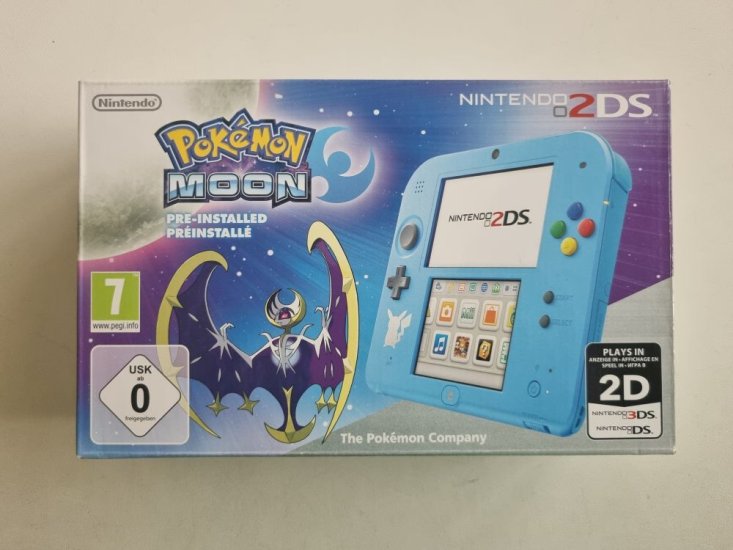 (Bild für) 3DS Nintendo 2DS + Pokemon Moon - zum Schließen ins Bild klicken
