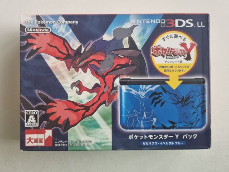 (Bild für) 3DS LL + Pokemon Y - zum Schließen ins Bild klicken