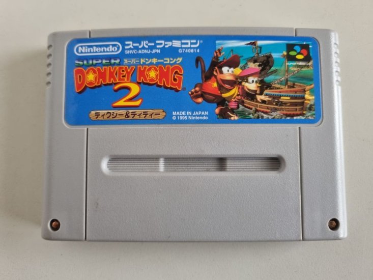 (Bild für) SFC Super Donkey Kong 2 - zum Schließen ins Bild klicken