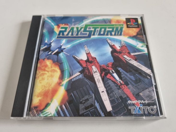 (Bild für) PS1 Raystorm - zum Schließen ins Bild klicken