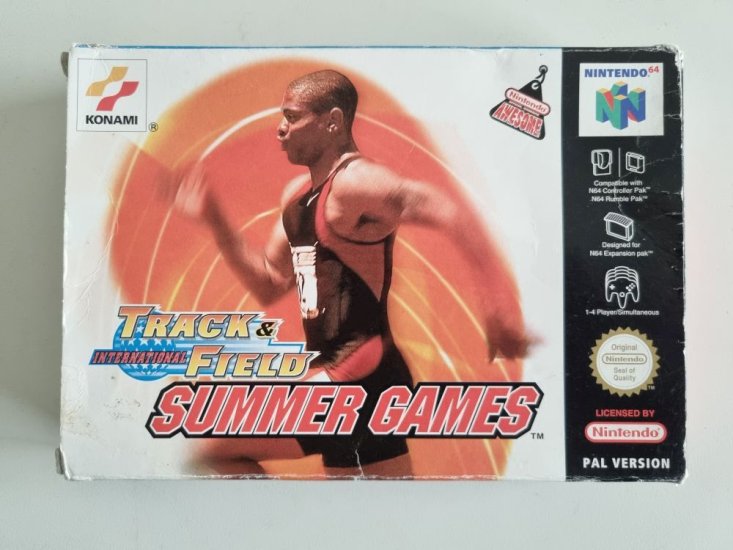 (Bild für) N64 International Track & Field - Summer Games EUR - zum Schließen ins Bild klicken