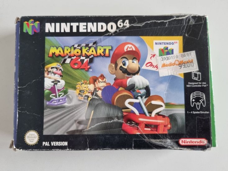 (Bild für) N64 Mario Kart 64 NOE - zum Schließen ins Bild klicken
