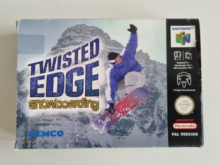 (Bild für) N64 Twisted Edge Snowboarding NOE - zum Schließen ins Bild klicken