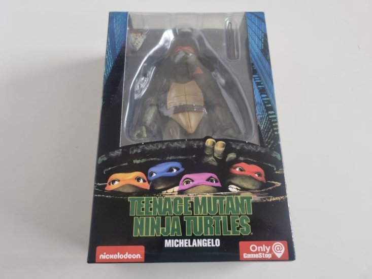 (Bild für) Teenage Mutant Ninja Turtles Nickelodeon Figur - Michelangelo - zum Schließen ins Bild klicken