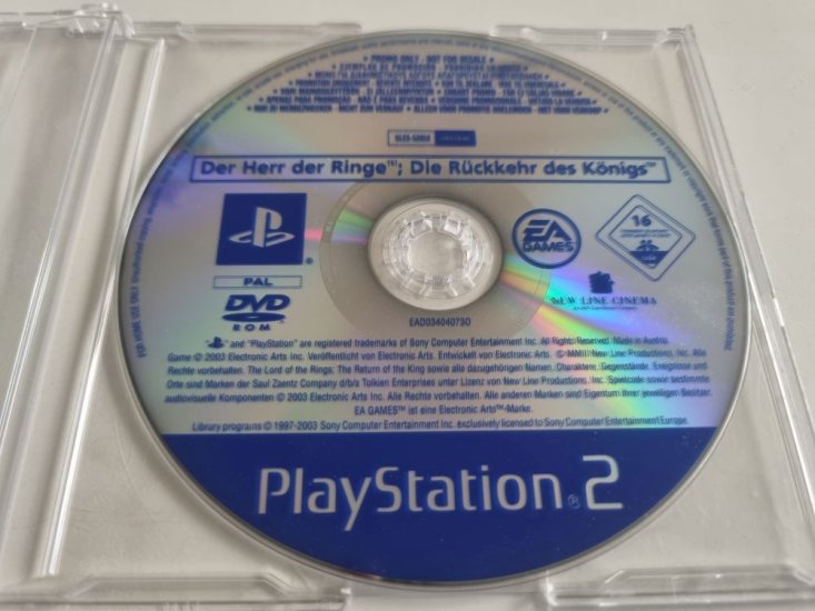 (Bild für) PS2P Der Herr der Ringe: Die Rückkehr des Königs - zum Schließen ins Bild klicken