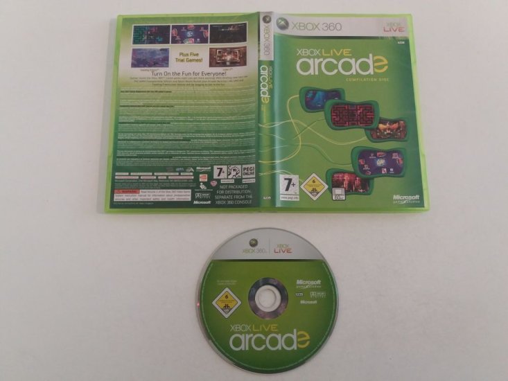 (Bild für) Xbox 360 Xbox Live Arcade Compilation Disc - zum Schließen ins Bild klicken