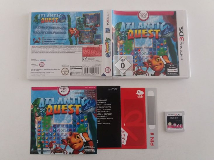 (Bild für) 3DS Atlantic Quest GER - zum Schließen ins Bild klicken