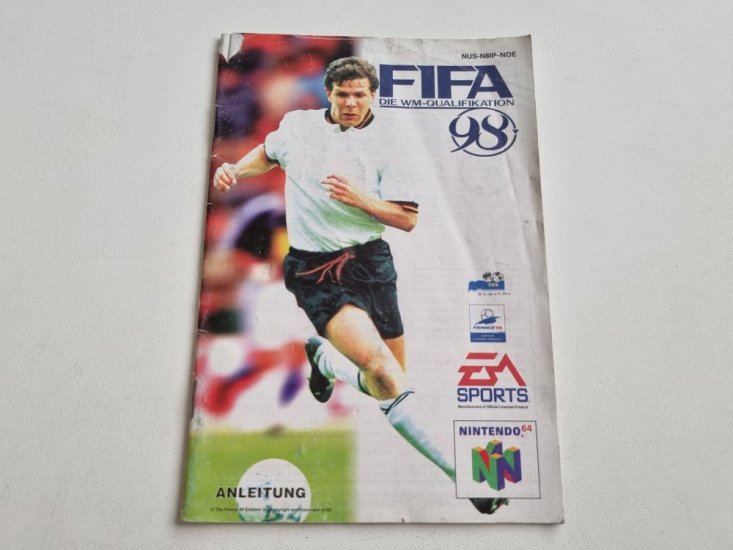 (Bild für) N64 Fifa 98 NOE Anleitung - zum Schließen ins Bild klicken