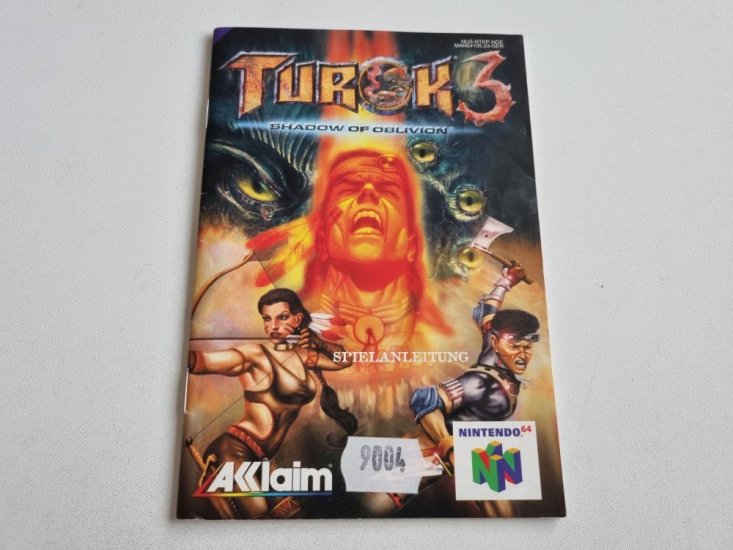 (Bild für) N64 Turok 3 - Shadow of Oblivion NOE Anleitung - zum Schließen ins Bild klicken