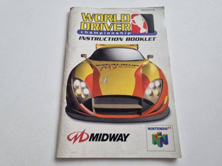 (Bild für) N64 World Driver Championship EUR Anleitung - zum Schließen ins Bild klicken
