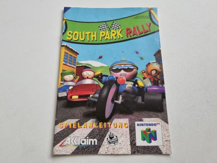 (Bild für) N64 South Park Rally NOE Anleitung - zum Schließen ins Bild klicken
