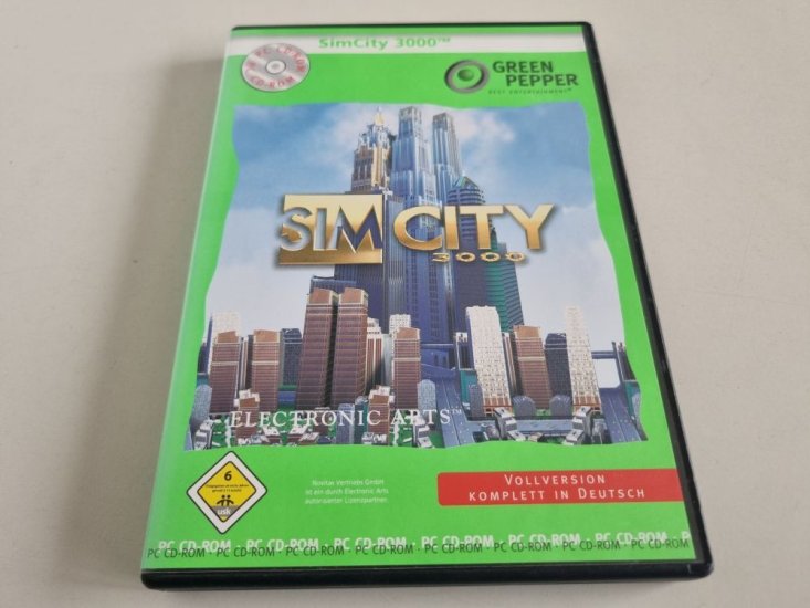 (Bild für) PC Sim City 3000 - zum Schließen ins Bild klicken