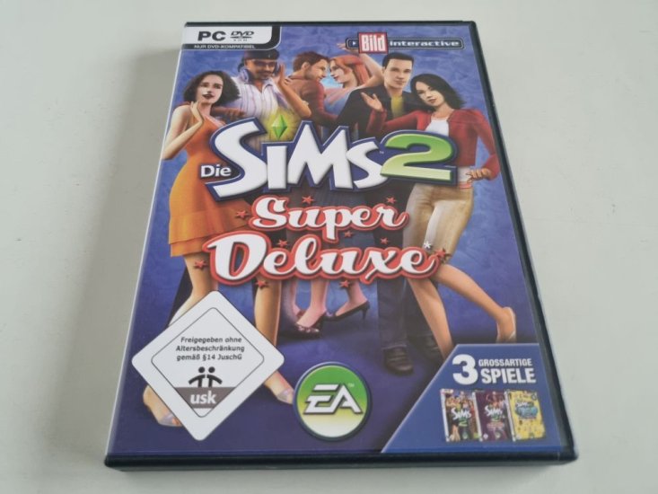 (Bild für) PC Die Sims 2 - Super Deluxe - zum Schließen ins Bild klicken