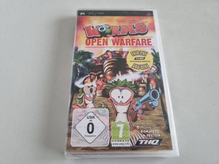 (Bild für) PSP Worms: Open Warfare - zum Schließen ins Bild klicken