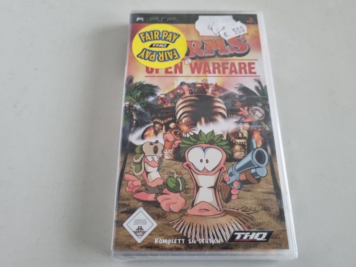 (Bild für) PSP Worms: Open Warfare - zum Schließen ins Bild klicken