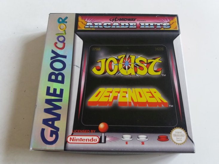 (Bild für) GBC Arcade Hits Joust / Defender EUU - zum Schließen ins Bild klicken