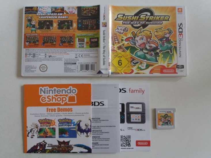 (Bild für) 3DS Sushi Striker: The Way of Sushido GER - zum Schließen ins Bild klicken