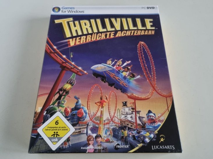 (Bild für) PC Thrillville - Verrückte Achterbahn - zum Schließen ins Bild klicken
