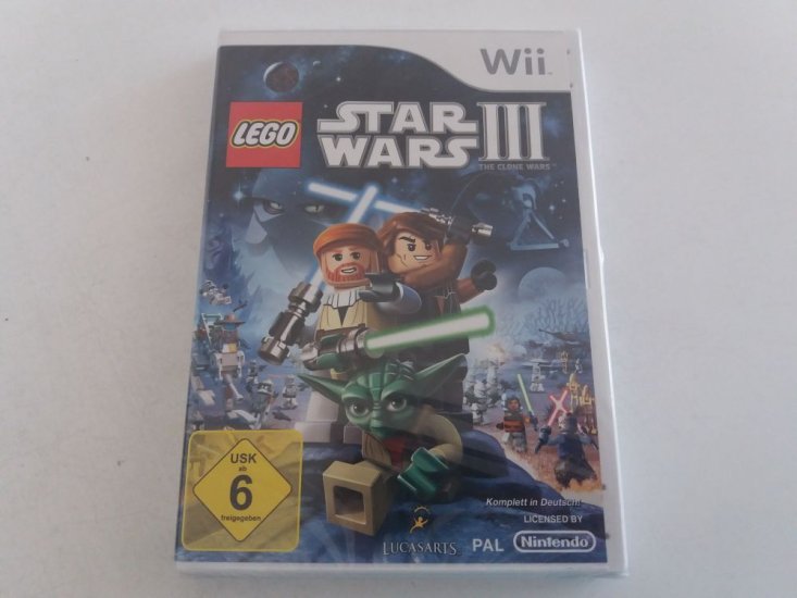 (Bild für) Wii Lego Star Wars III The Clone Wars NOE - zum Schließen ins Bild klicken