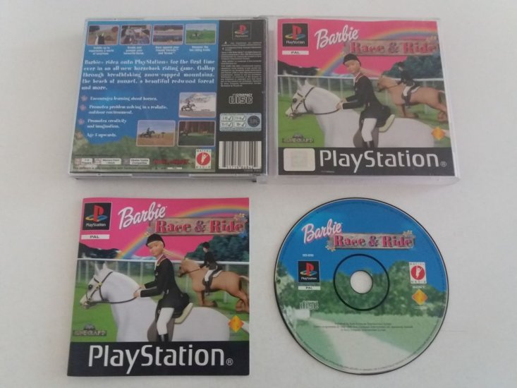 (Bild für) PS1 Barbie Race & Ride - zum Schließen ins Bild klicken