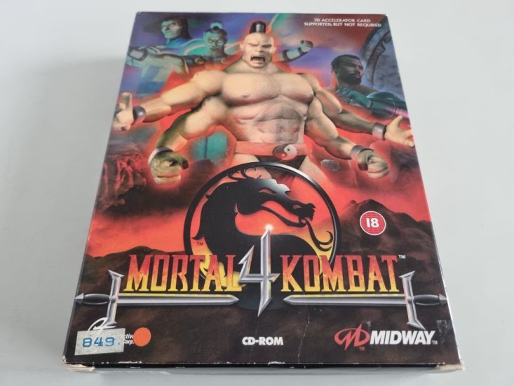 (Bild für) PC Mortal Kombat 4 - zum Schließen ins Bild klicken