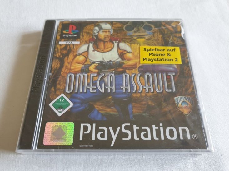 (Bild für) PS1 Omega Assault - zum Schließen ins Bild klicken