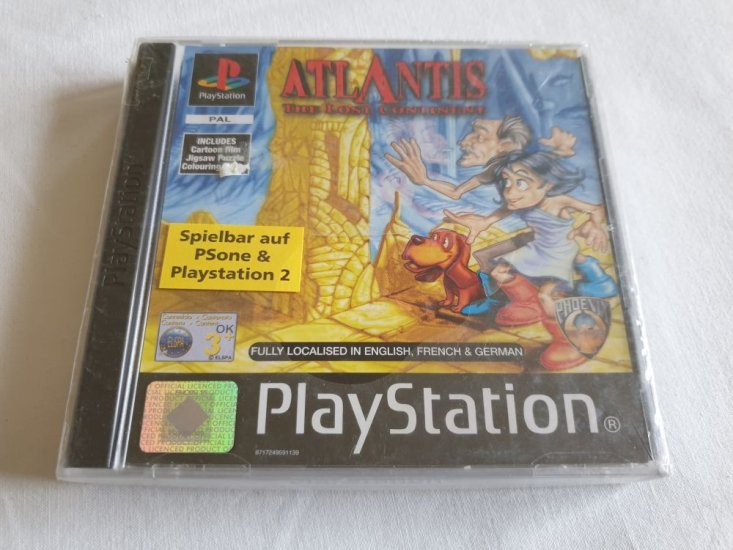 (Bild für) PS1 Atlantis - The Lost Continent - zum Schließen ins Bild klicken