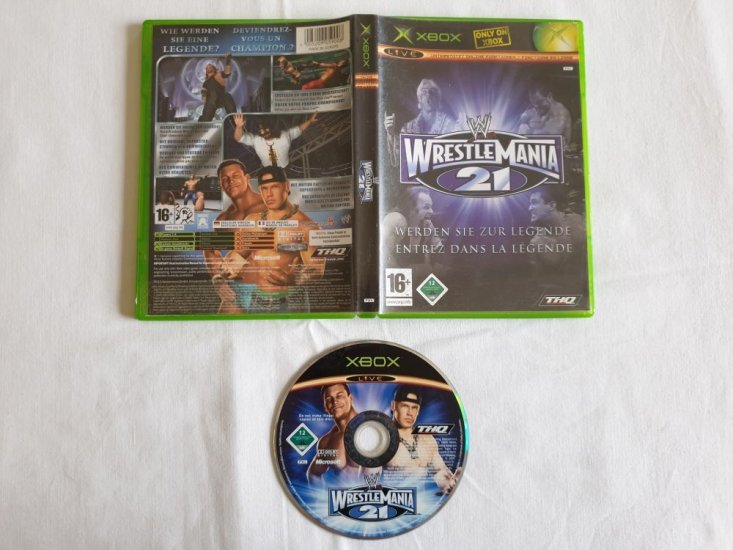 (Bild für) Xbox WWE Wrestlemania 21 - zum Schließen ins Bild klicken