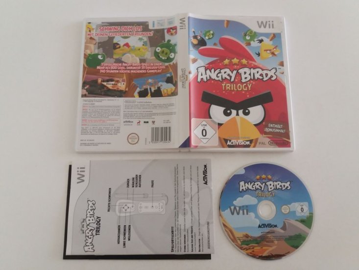 (Bild für) Wii Angry Birds Trilogy GER - zum Schließen ins Bild klicken