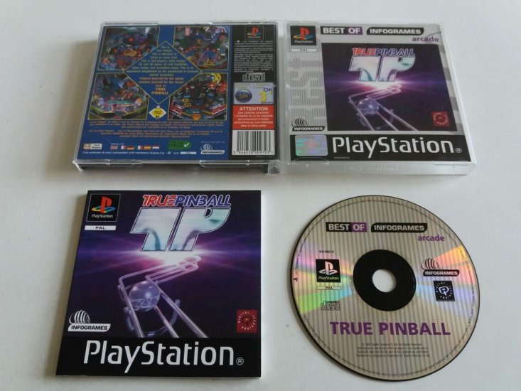 (Bild für) PS1 True Pinball - zum Schließen ins Bild klicken