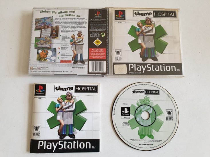 (Bild für) PS1 Theme Hospital - zum Schließen ins Bild klicken