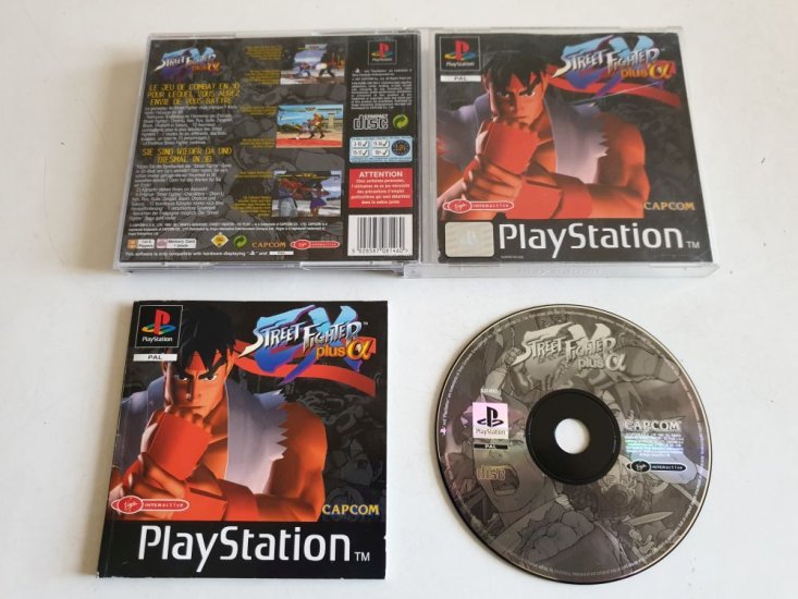 (Bild für) PS1 Street Fighter Ex Plus Alpha - zum Schließen ins Bild klicken
