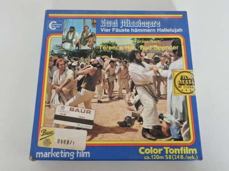 (Bild für) Super 8 Film - Zwei Missionäre - Vier Fäuste hämmern Halleluja - zum Schließen ins Bild klicken