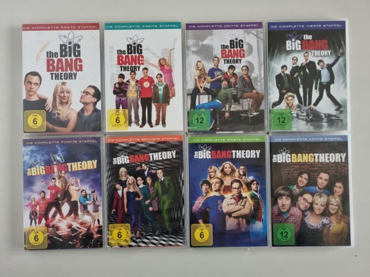 (Bild für) DVD The Big Bang Theory - Staffel 1 - 8 - zum Schließen ins Bild klicken