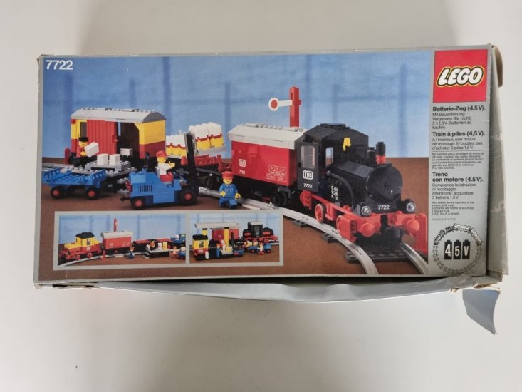 (Bild für) Lego 7722 - Steam Cargo Train Set - zum Schließen ins Bild klicken