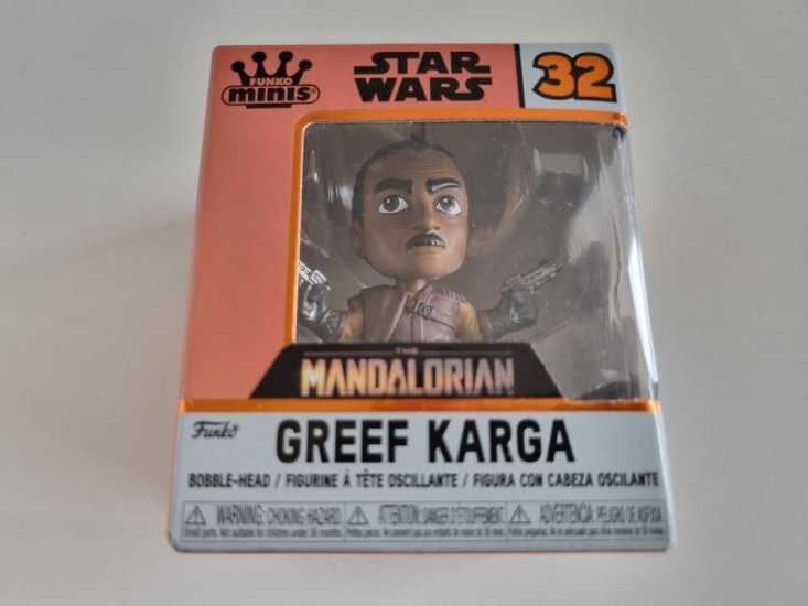 (Bild für) Funko Minis - Star Wars - Greef Karga - zum Schließen ins Bild klicken