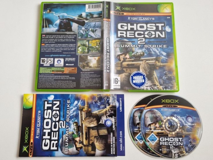 (Bild für) Xbox Tom Clancy's Ghost Recon 2 - Summit Strike - Presse Muster - zum Schließen ins Bild klicken