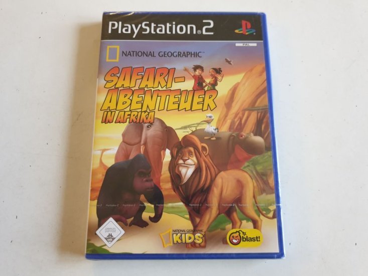 (Bild für) PS2 National Geographic Safari-Abenteuer in Afrika - zum Schließen ins Bild klicken